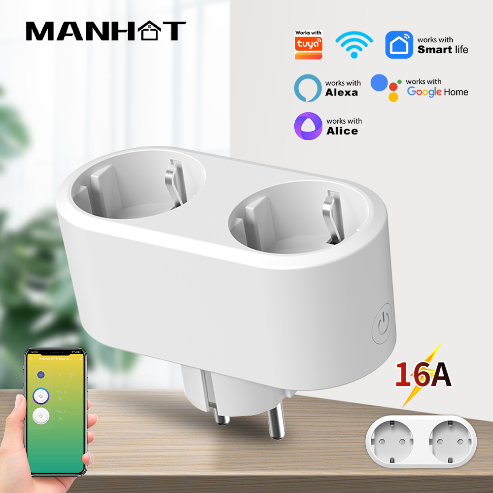 WiFi Smart Plug Dual Outlet 16 - đánh giá và giá Timer Dual Outlet
