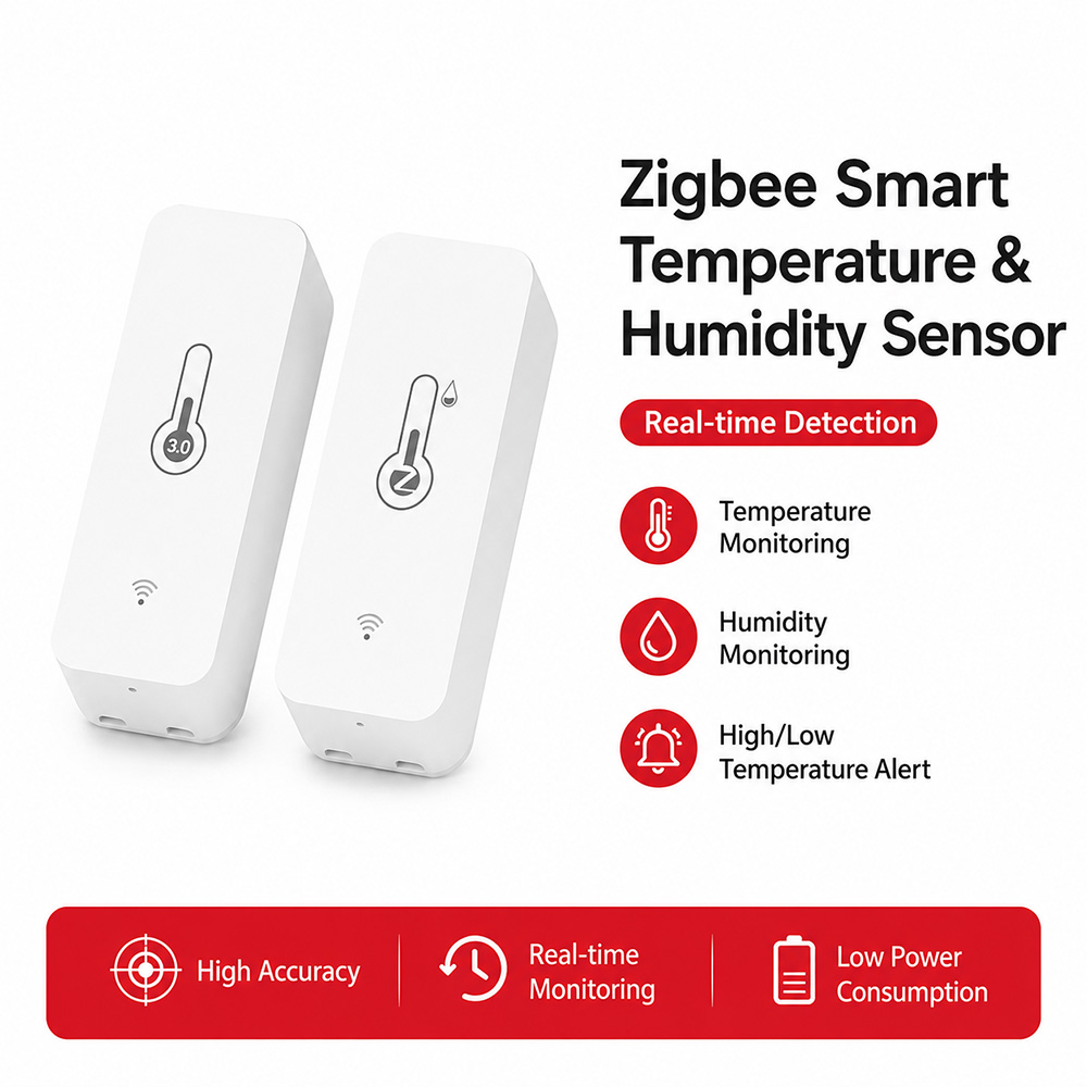 Zigbee Temperature Humidity Se - đánh giá và giá Digital Hygrometer Probe