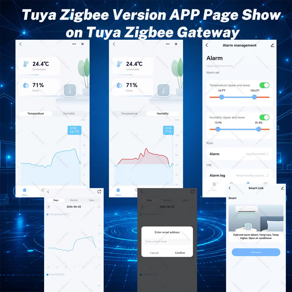 Zigbee Temperature Humidity Se - đánh giá và giá Digital Hygrometer Probe