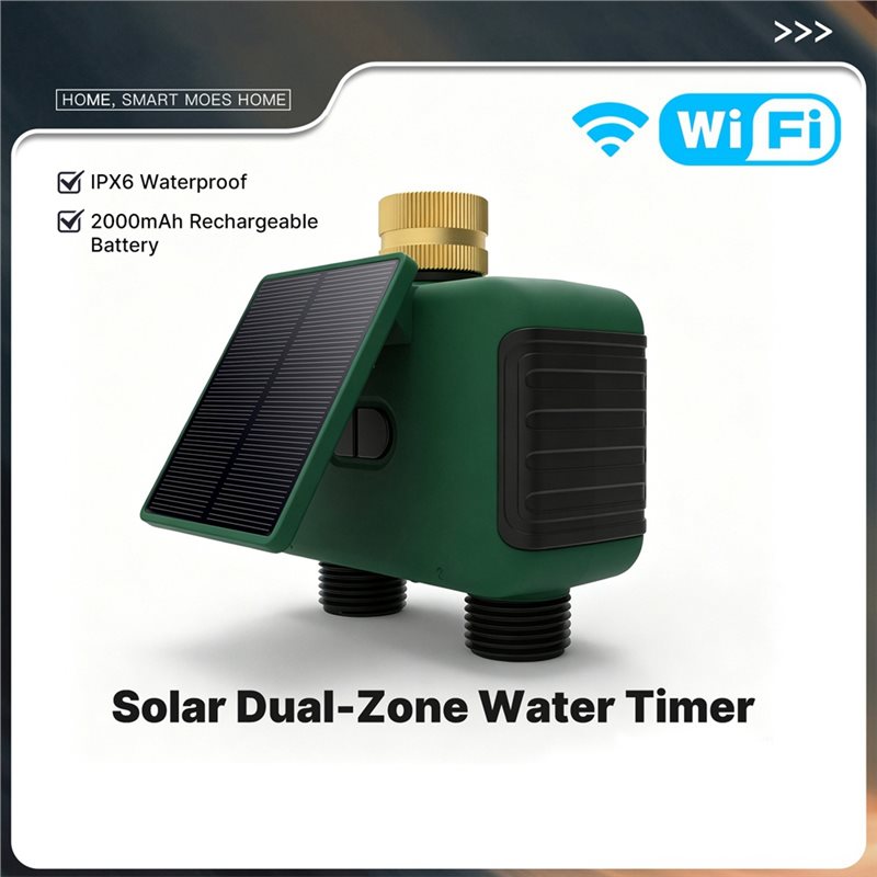 ABMR-Tuya Wifi Smart Solar Dua - đánh giá và giá Timer Dual Outlet
