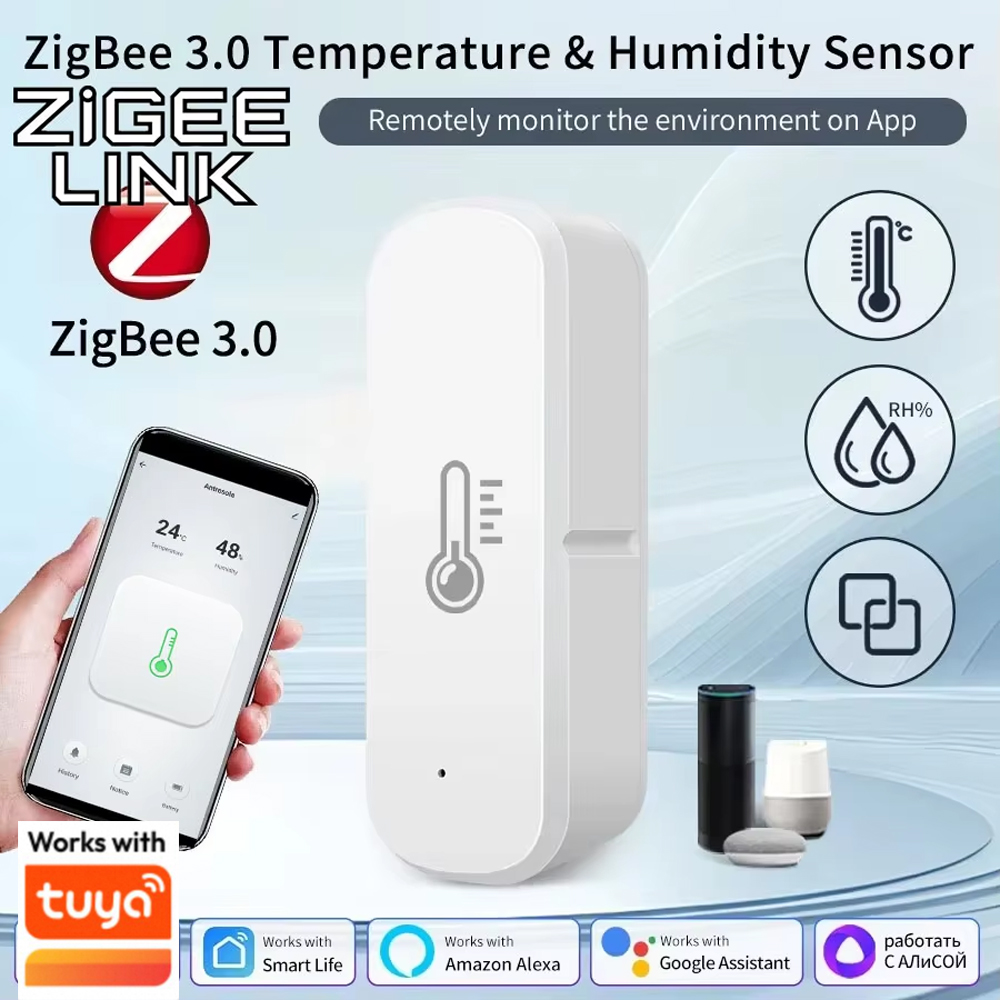 Smart Zigbee 3.0 Temperature H - đánh giá và giá Digital Hygrometer Probe