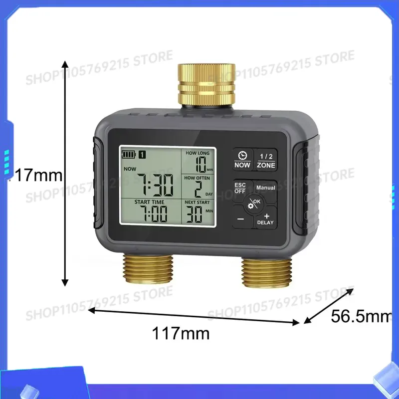 Smart Water Controller Irrigat - đánh giá và giá Timer Dual Outlet