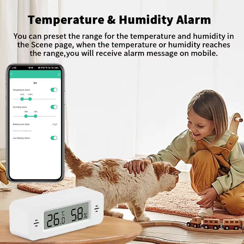 Tuya Zigbee WiFi Mini Temp & H - đánh giá và giá Digital Hygrometer Probe